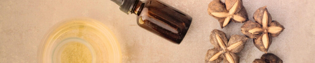 Sacha inchi fruit and oil